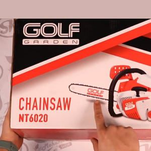آنباکسینگ اره موتوری GOLF NT6020 آنباکسینگ اره موتوری GOLF NT6020