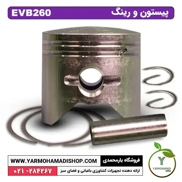 پیستون و رینگ دمنده و مکنده EBV260 | قیمت پیستون و رینگ دمنده و مکنده SKN EBV260 | خرید پیستون و رینگ دمنده و مکنده EBV260 | پیستون دمنده مکنده SKN EBV 260 | فروشگاه یارمحمدی
