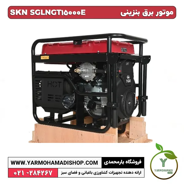 موتور برق سه‌گانه‌سوز بنزینی SKN مدل SGLNGT15000E